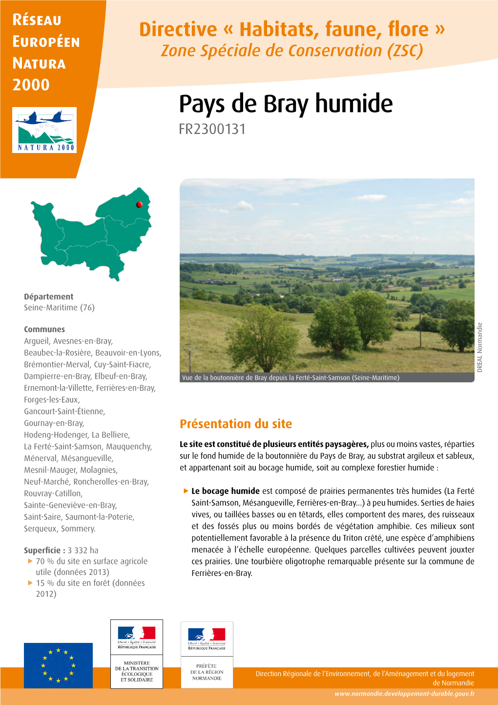 Pays De Bray Humide FR2300131