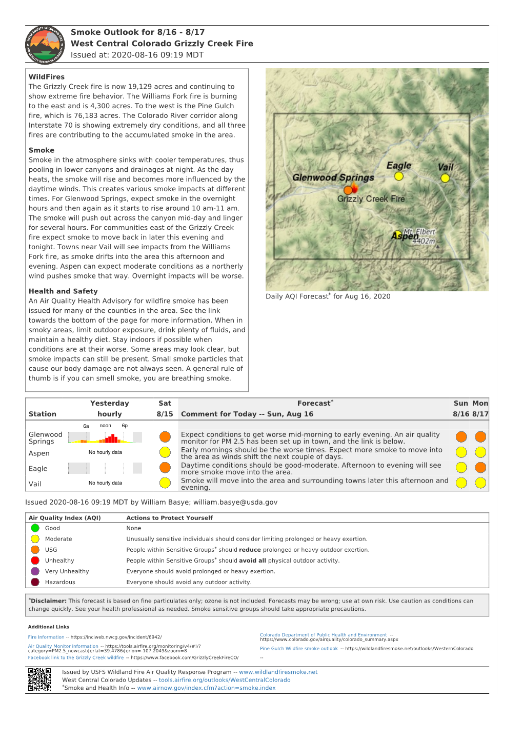 2020-08-16-Grizzly-Creek-Fire-Smoke-Outlook.Pdf