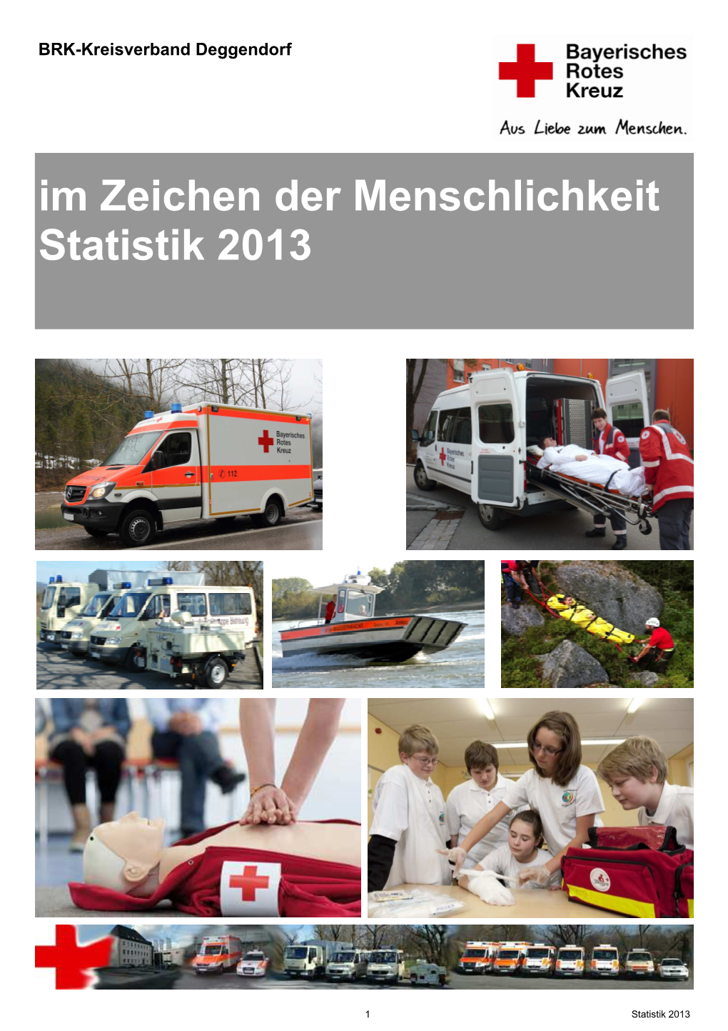 Im Zeichen Der Menschlichkeit Statistik 2013