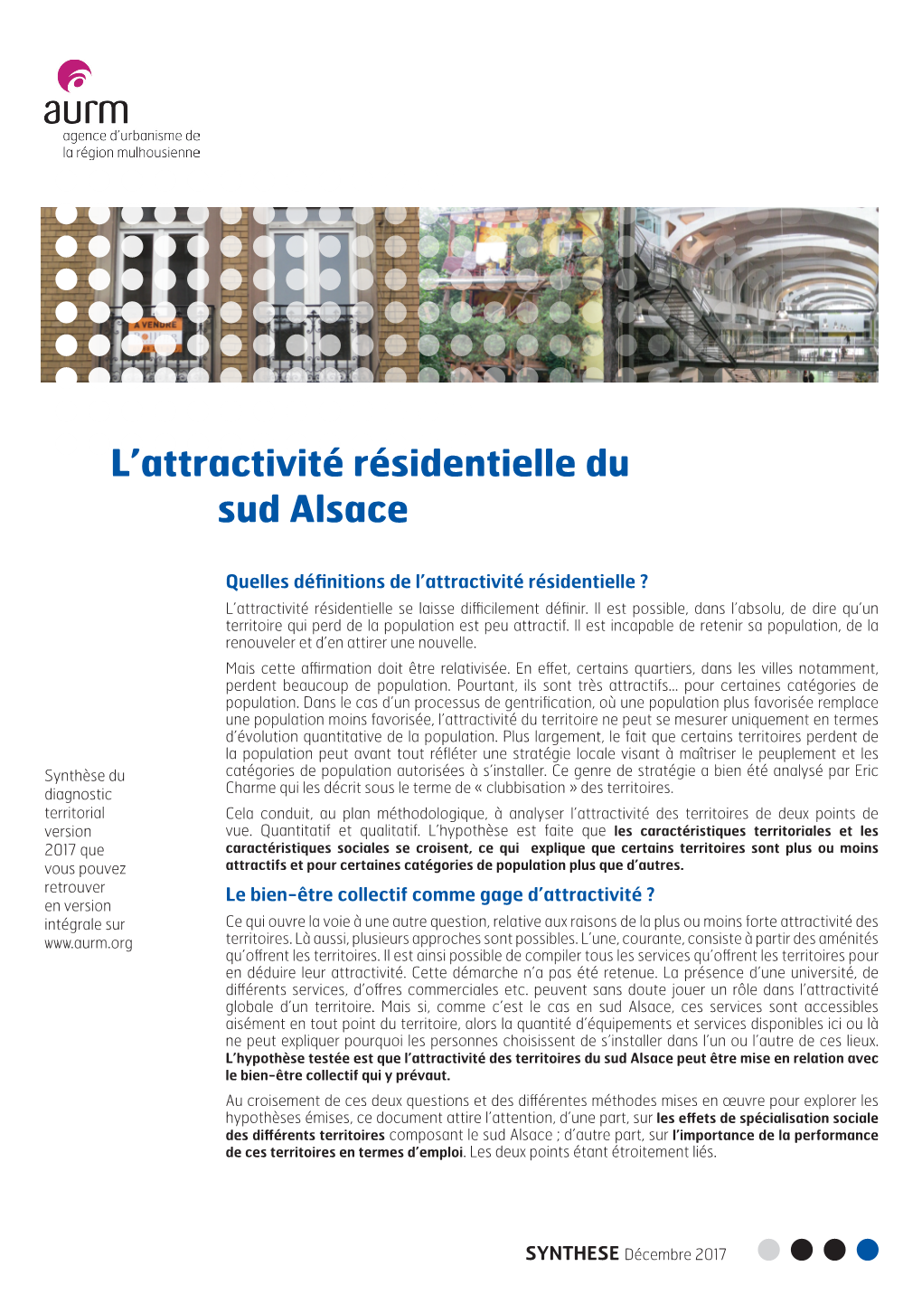 L'attractivité Résidentielle Du Sud Alsace