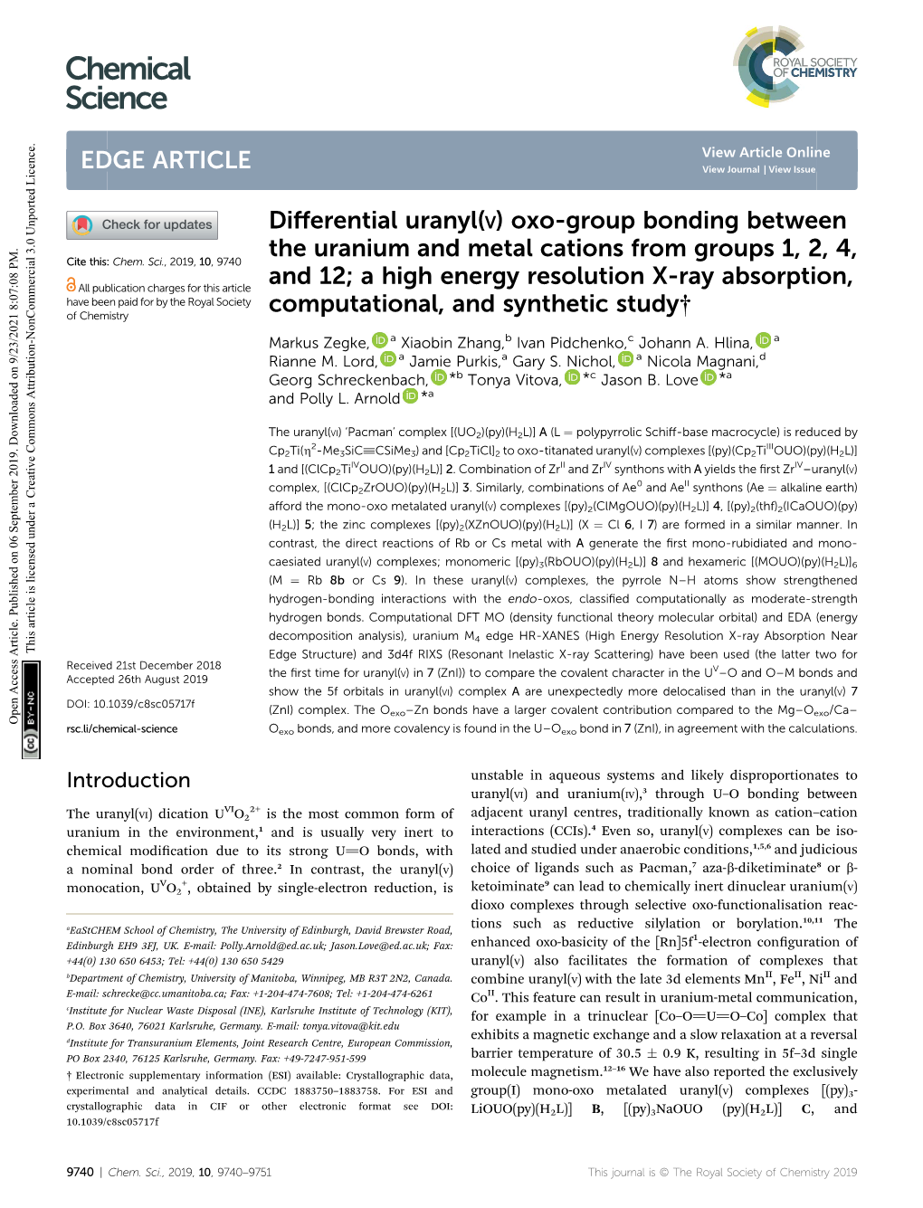 Differential Uranyl(V) Oxo-Group Bonding Between the Uranium And