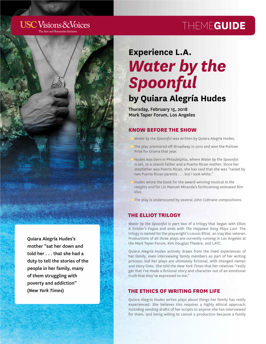 Water by the Spoonful by Quiara Alegria Hudes