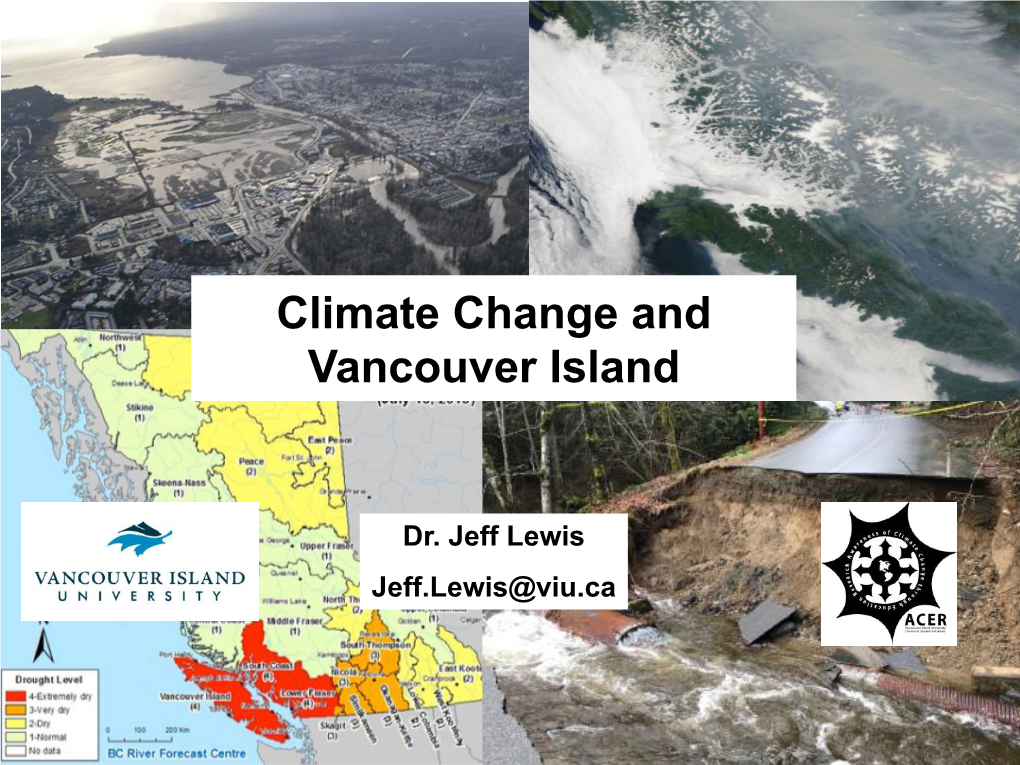 Climate Change and Vancouver Island
