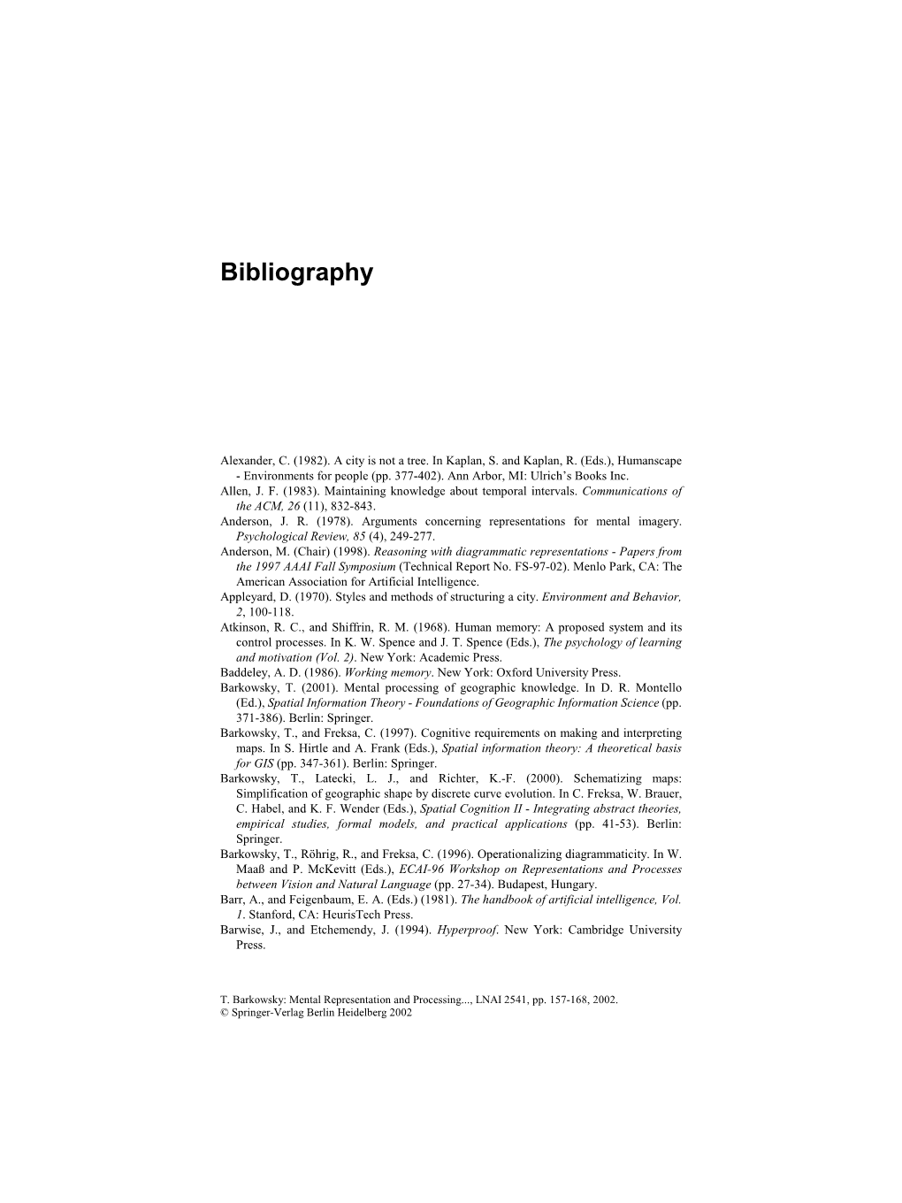 Bibliography