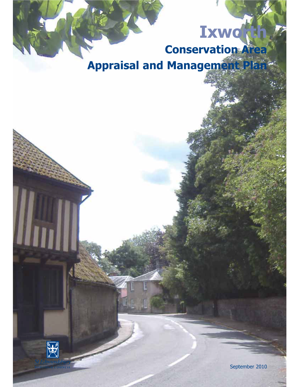 Ixworth Conservation Area Appraisal and Management Plan