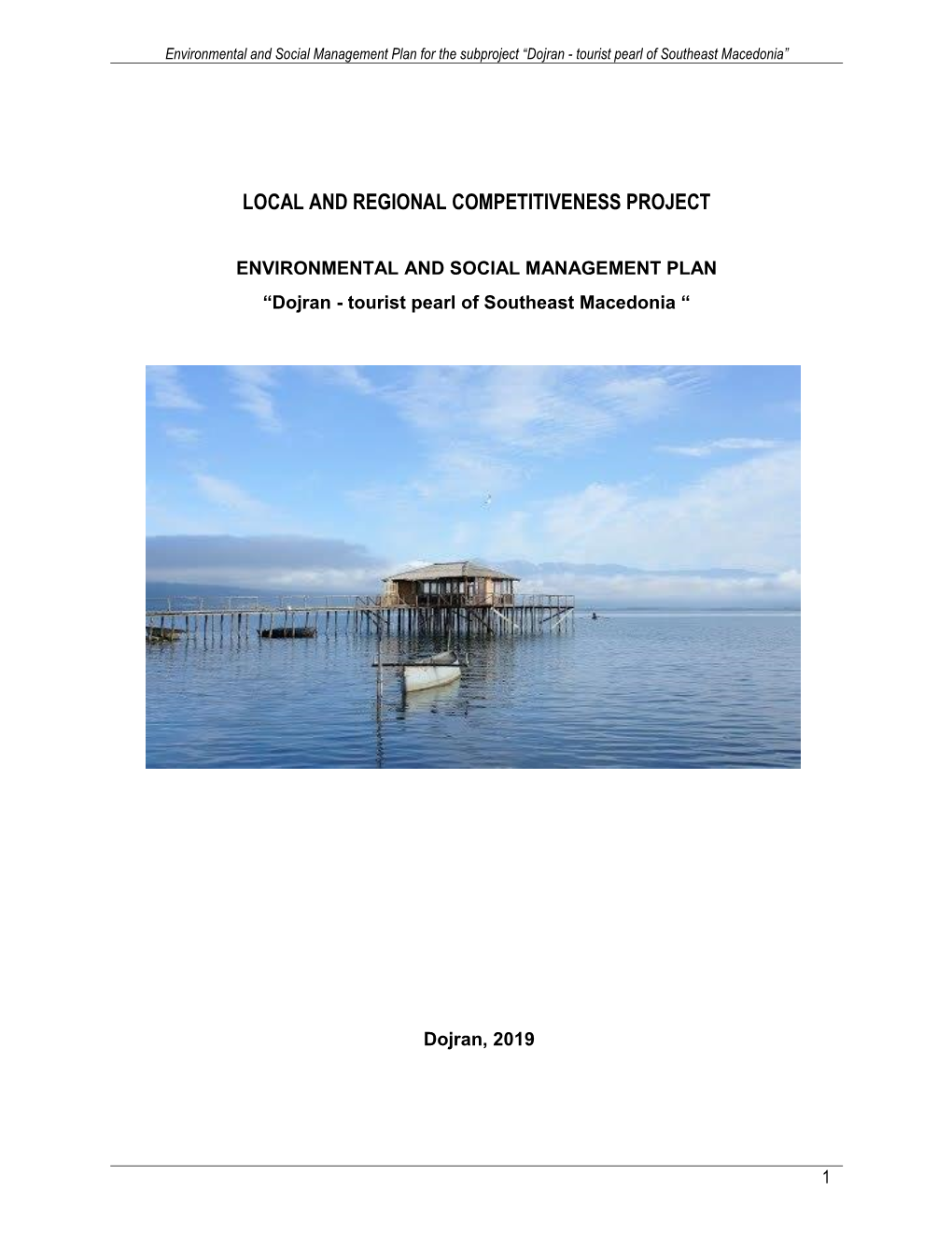 Local and Regional Competitiveness Project
