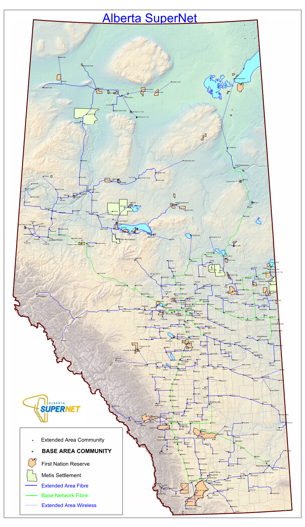 Supernet Map