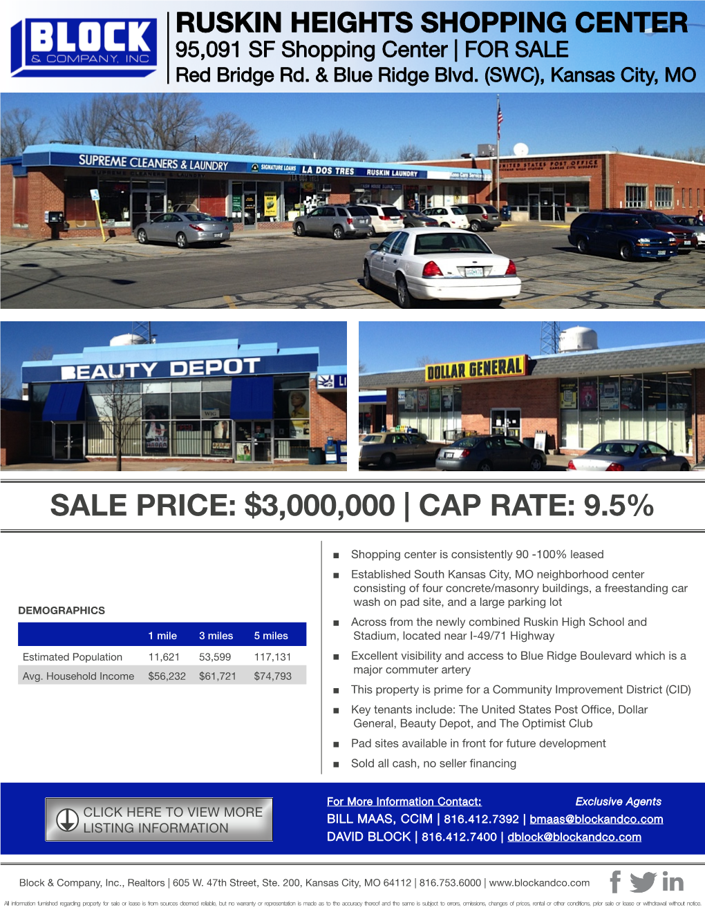 Ruskin Heights Shopping Center Sale.Pdf
