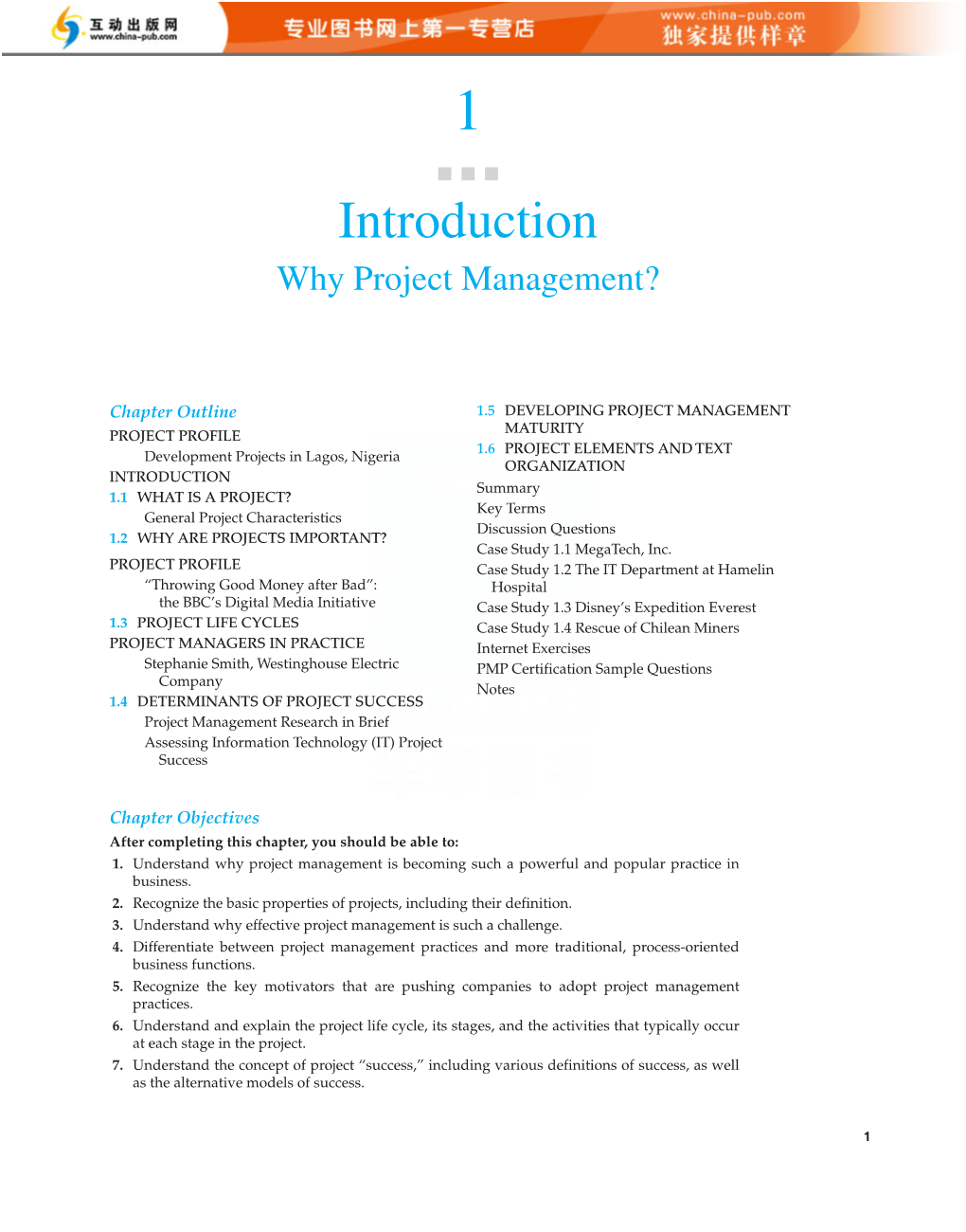 Introduction Why Project Management?