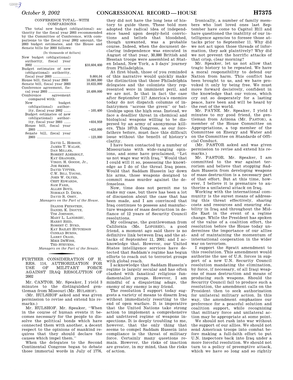 Congressional Record—House H7375