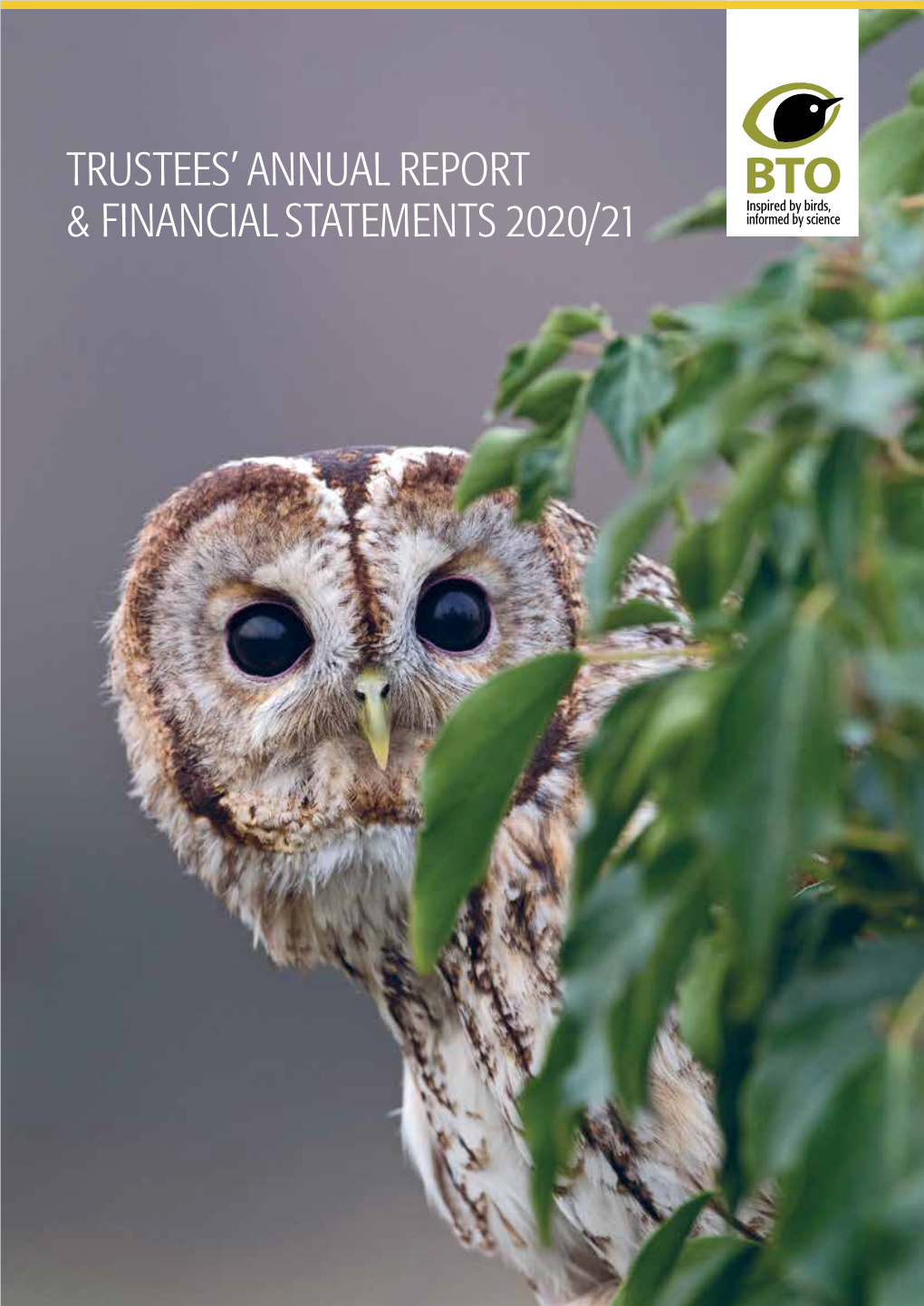 Trustees' Annual Report & Financial Statements 2020/21
