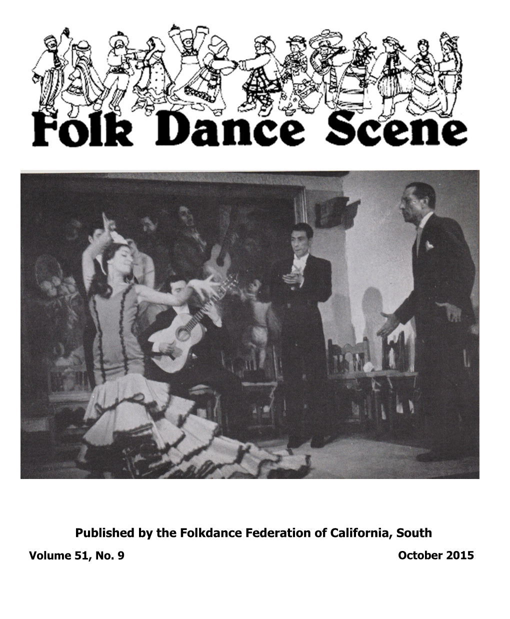 Flamenco As the Cover Story (The Cover Photo and (Now Called Gatineau) Was Caption Are from Pohren 1962)