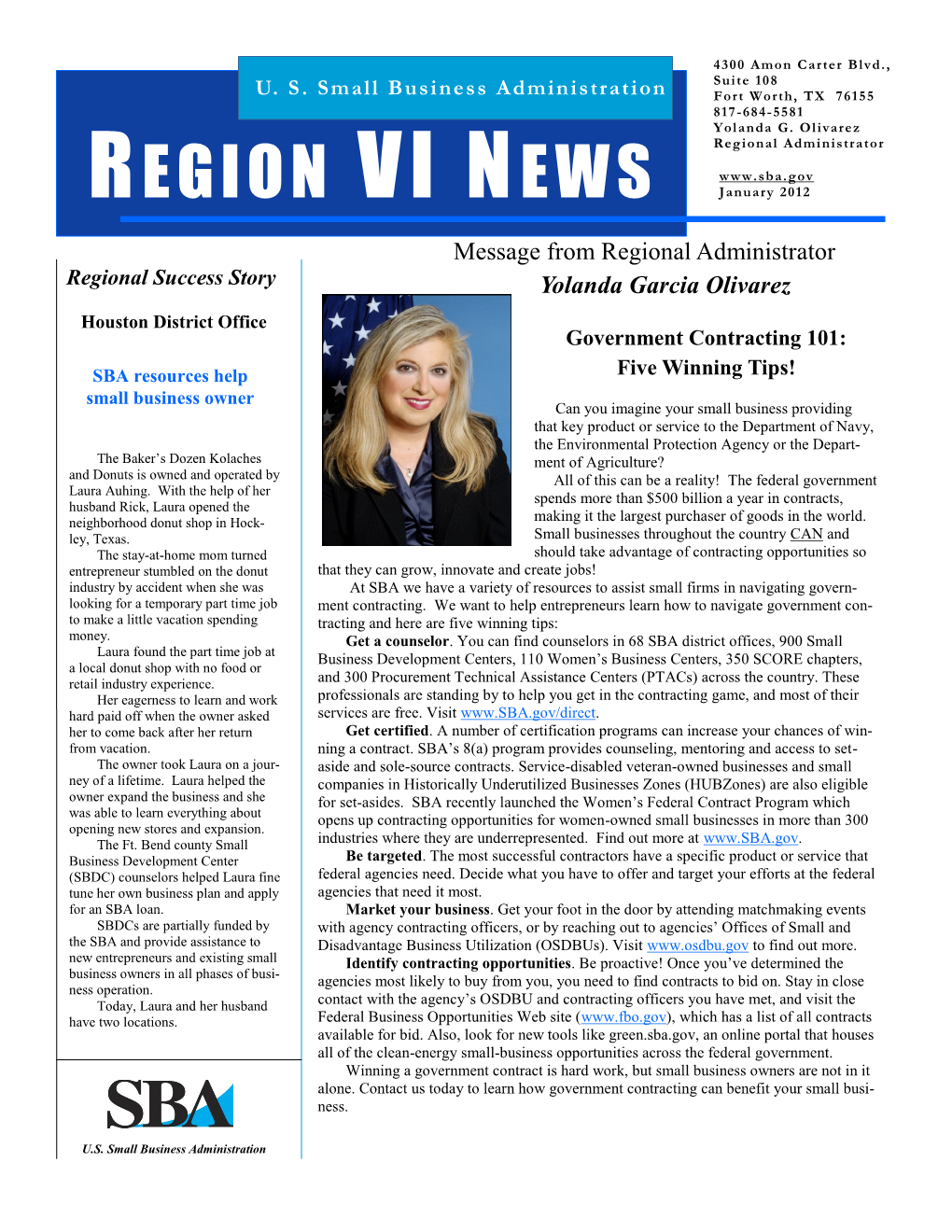 Region VI News