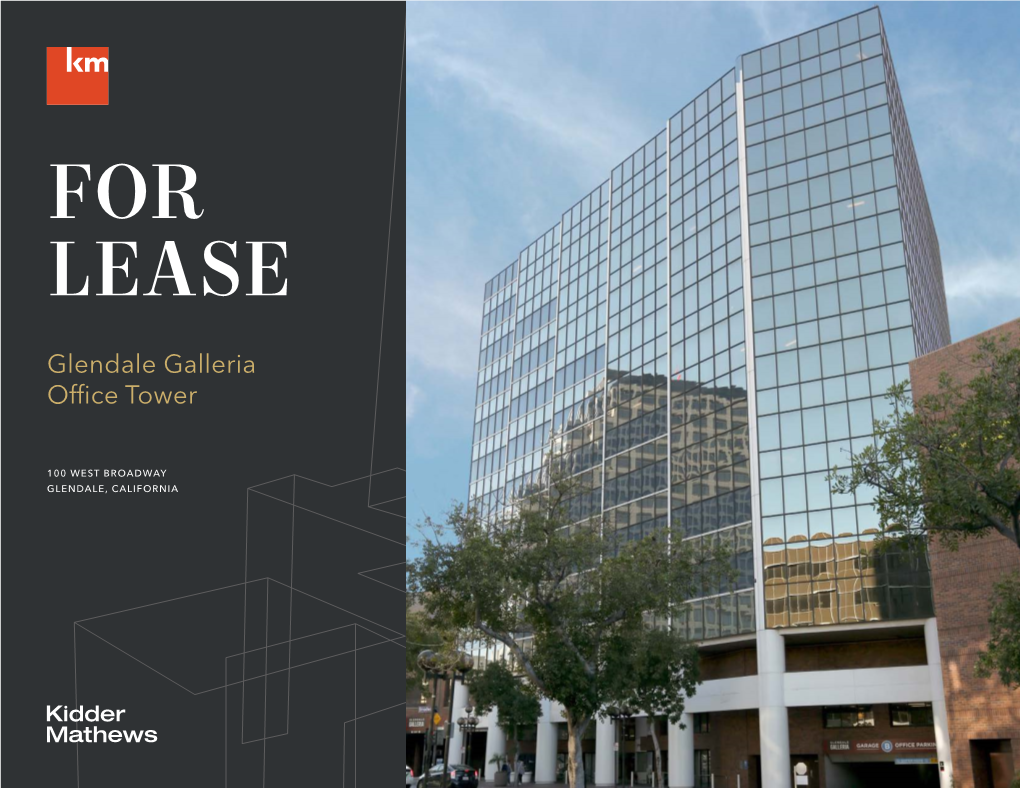 Glendale Galleria Office Tower Leasing Brochure