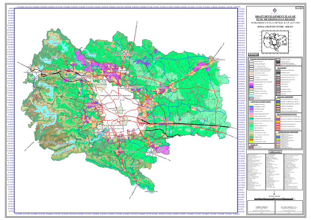 Draft Development Plan of Pune Metropolitan Region