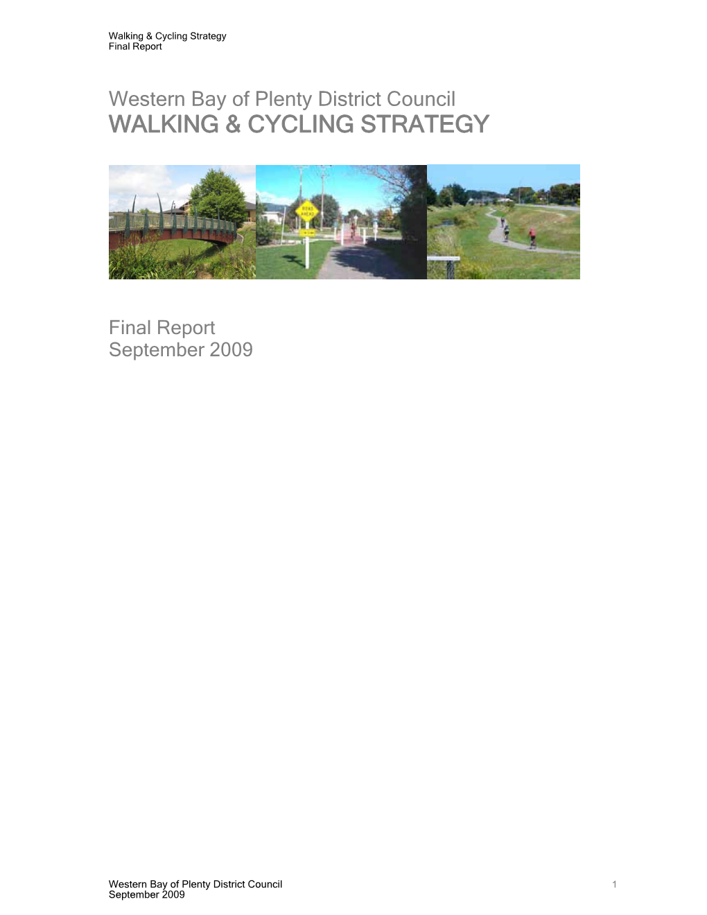 Walking & Cycling Strategy
