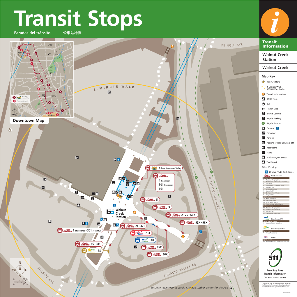 Transit Information Walnut Creek Station Walnut Creek