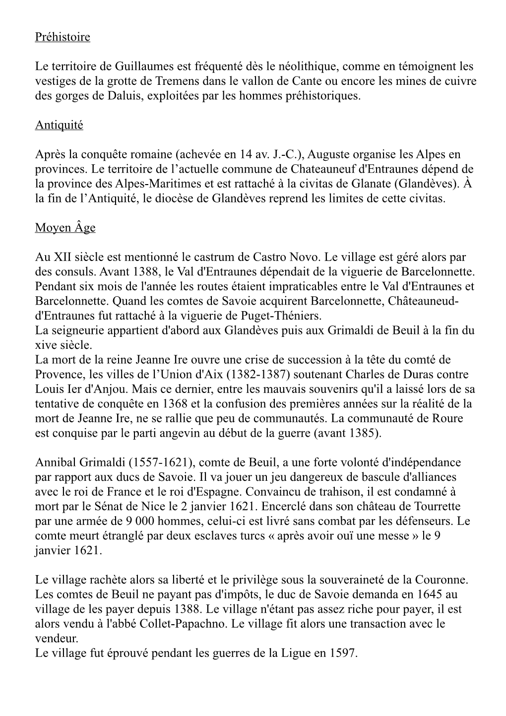 Préhistoire Le Territoire De Guillaumes Est Fréquenté Dès Le Néolithique