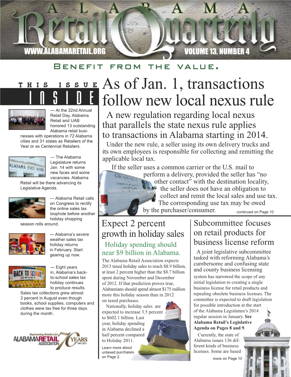 As of Jan. 1, Transactions Follow New Local Nexus Rule