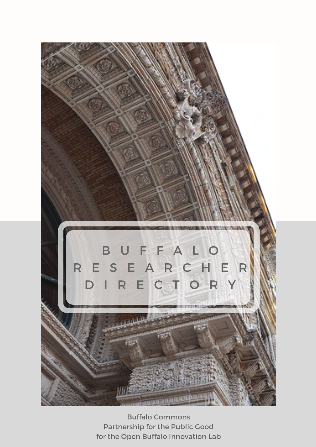 Buffalo Researcher Directory.Pdf