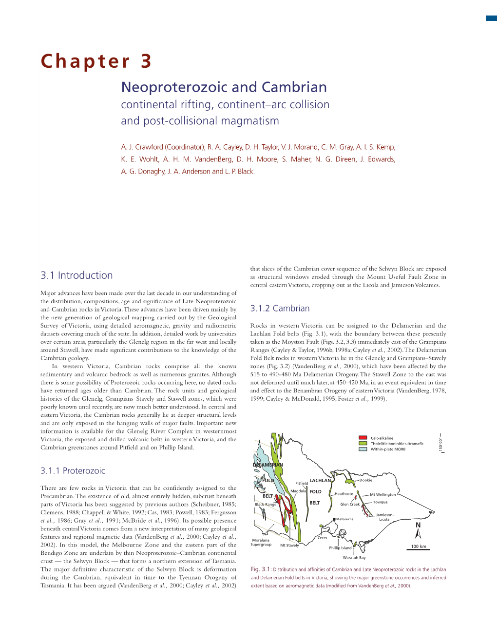 Chapter 3 Neoproterozoic and Cambrian Continental Rifting, Continent–Arc Collision and Post-Collisional Magmatism