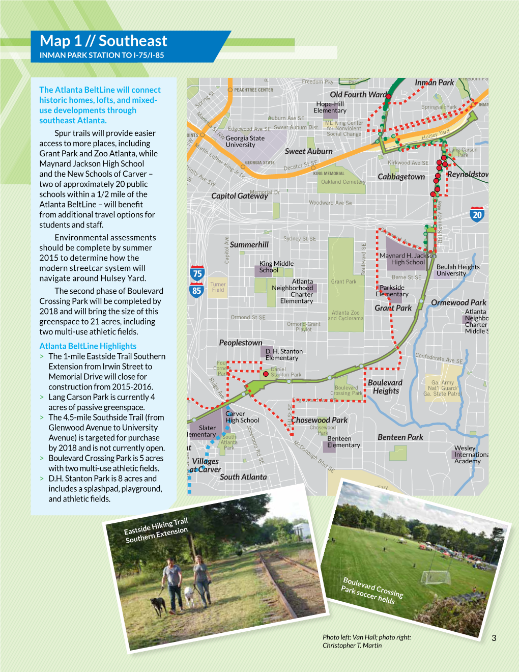 Map 1 // Southeast Park Points