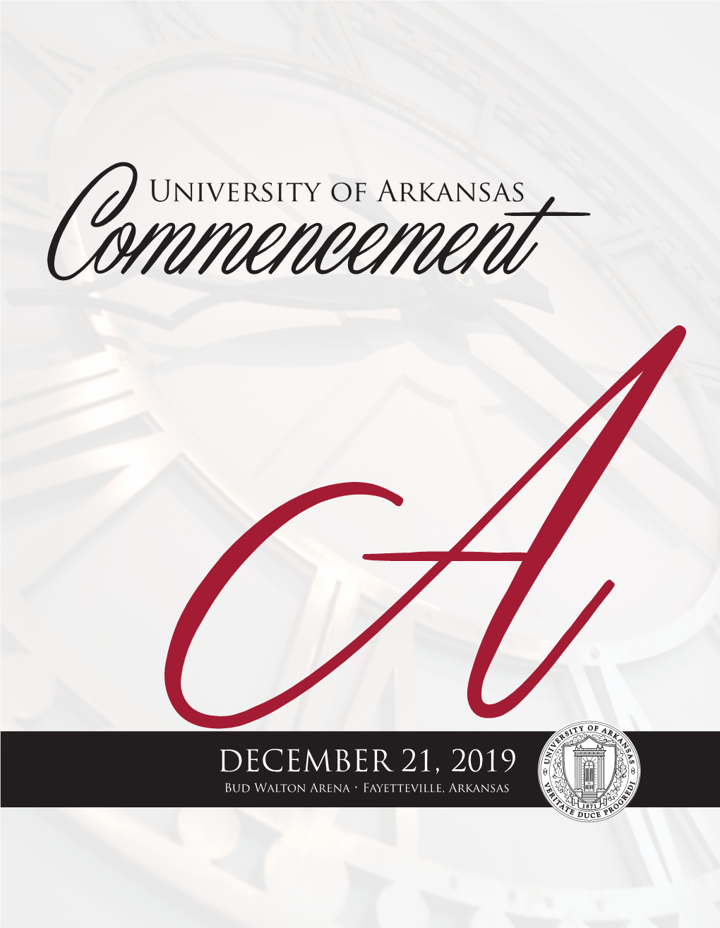 Fall 2019 Commencement Program Book