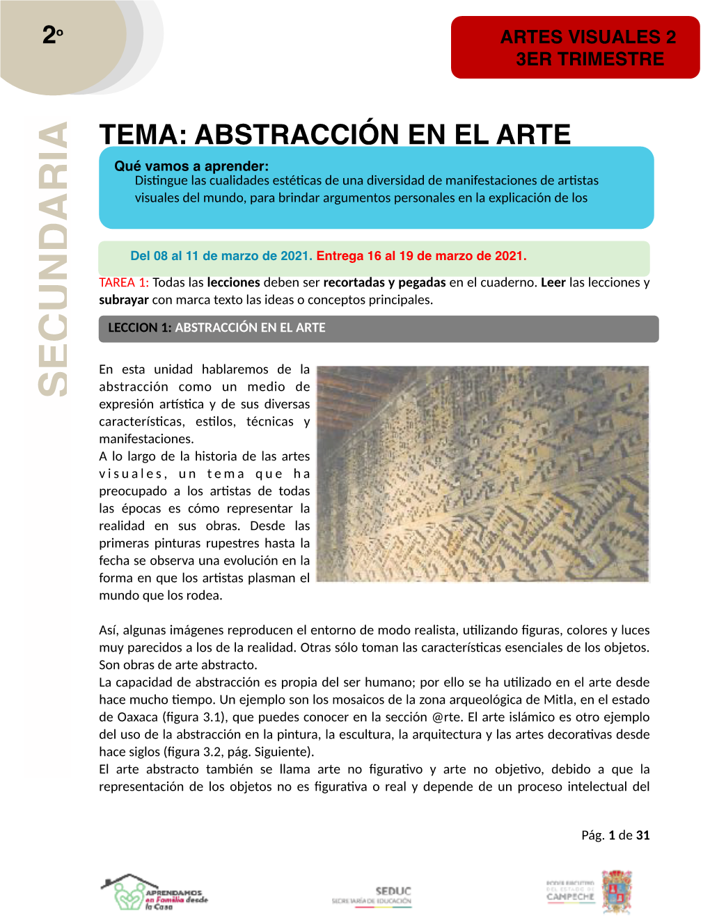 Abstracción En El Arte