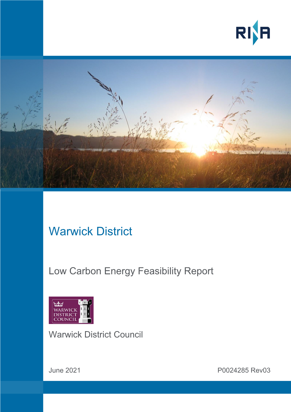 Low Carbon Energy Feasibility Report