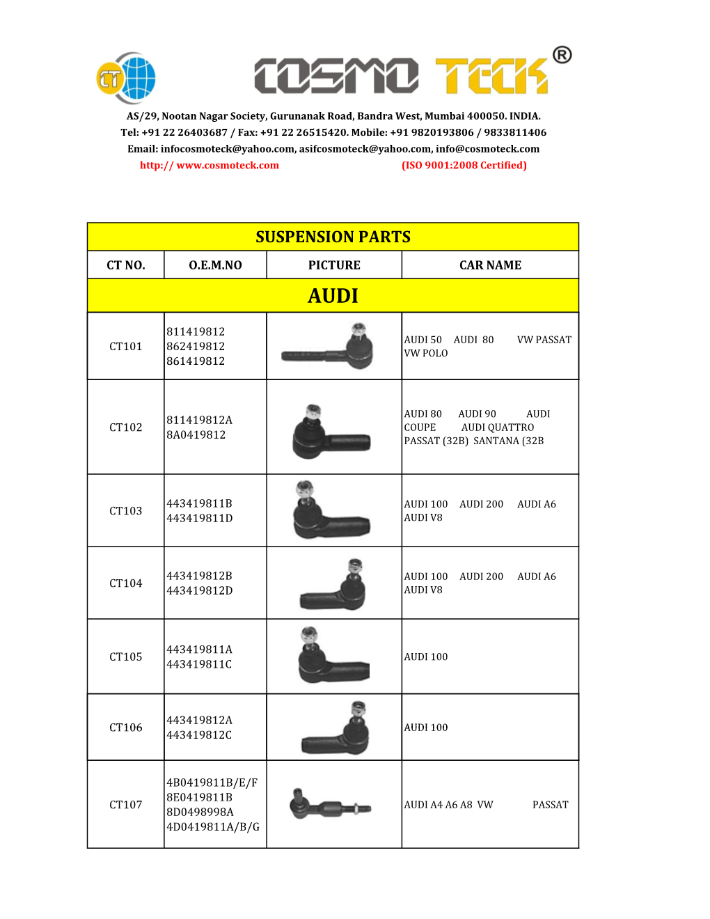 Suspension Parts