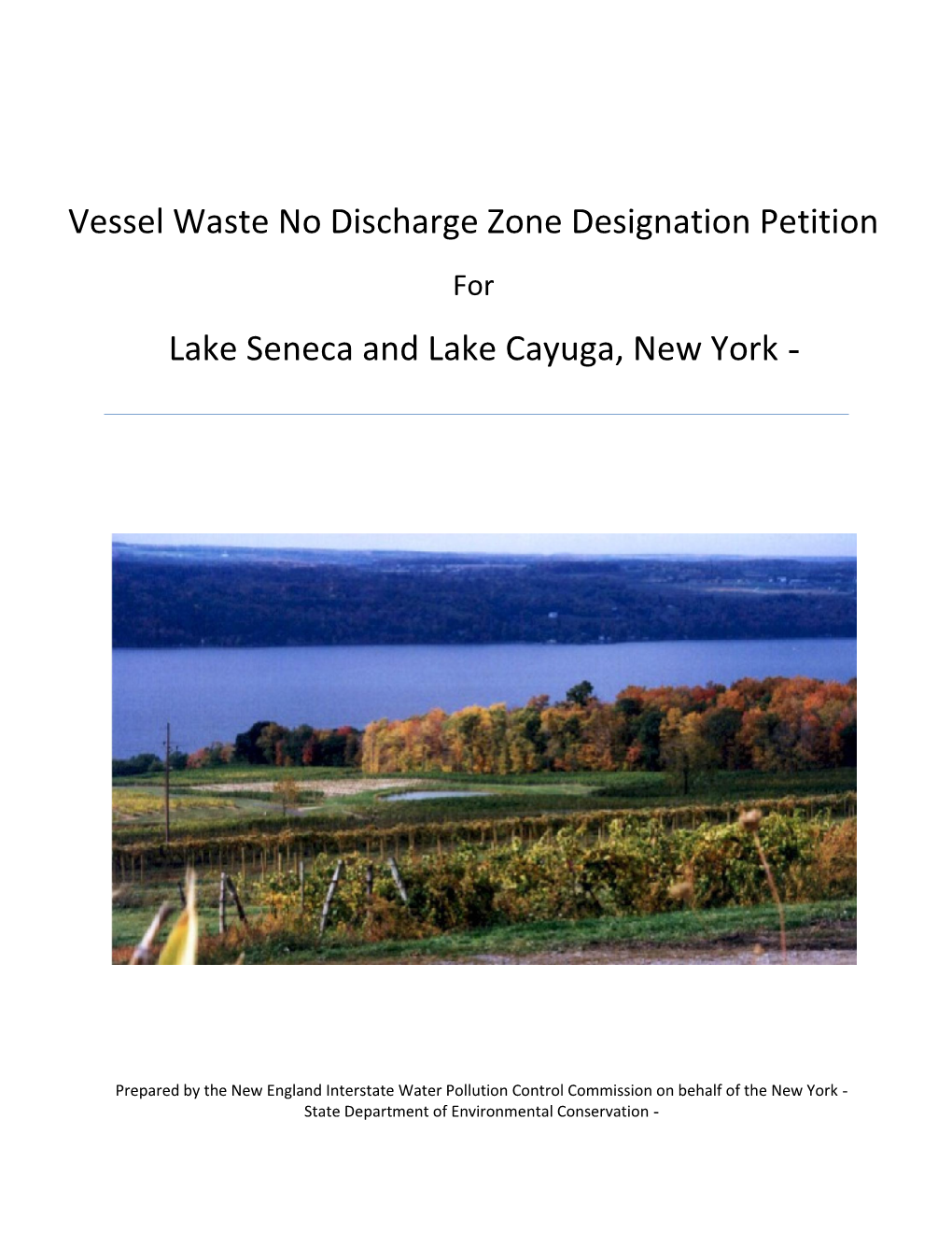 Seneca and Cayuga Lakes