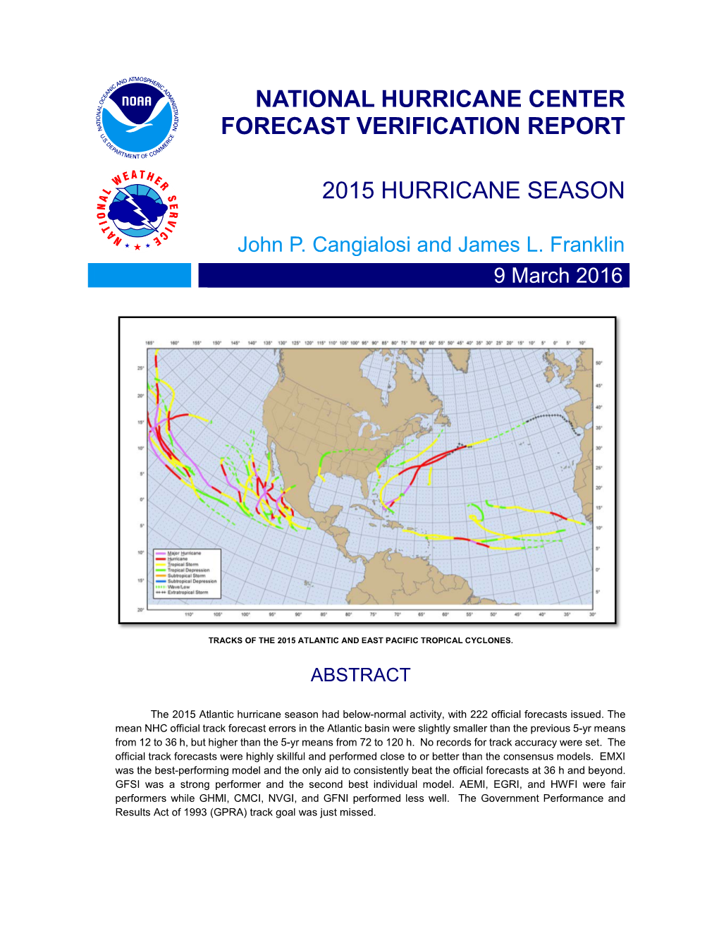 2015 Hurricane Season