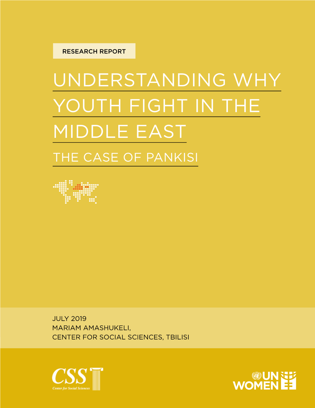 Understanding Why Youth Fight in the Middle East the Case of Pankisi