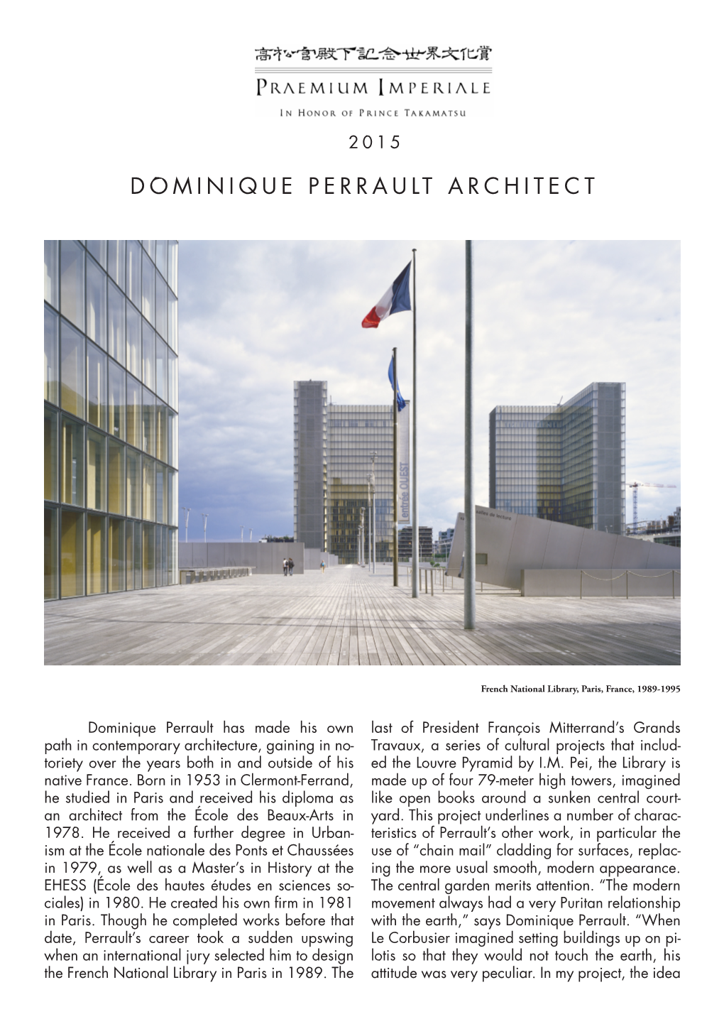 Dominique Perrault Architecture