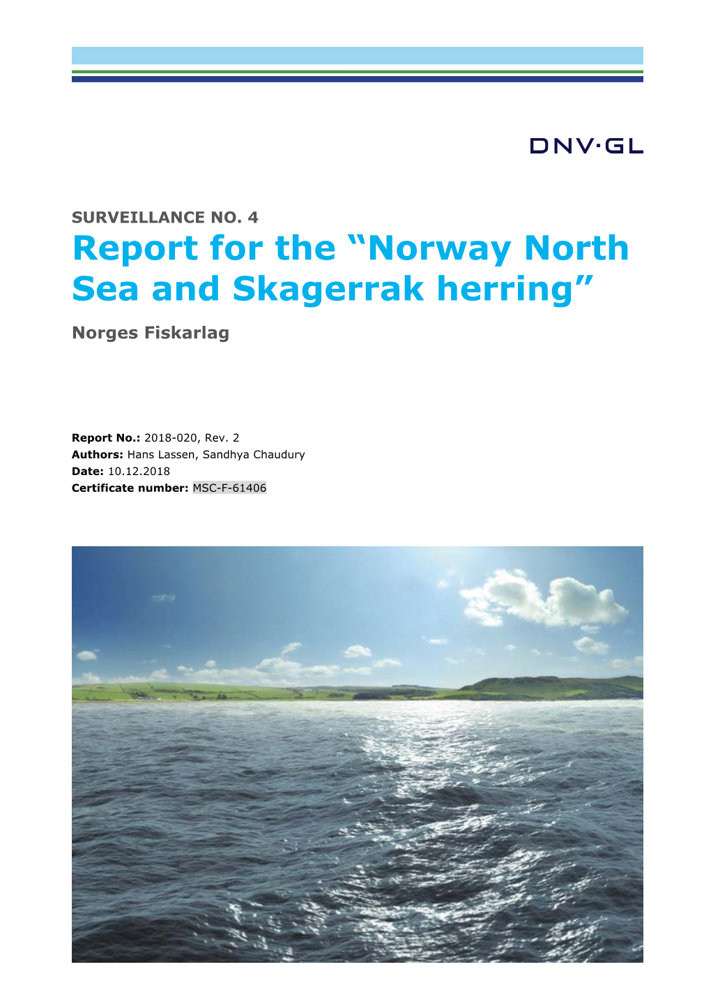 Norway North Sea and Skagerrak Herring” Norges Fiskarlag