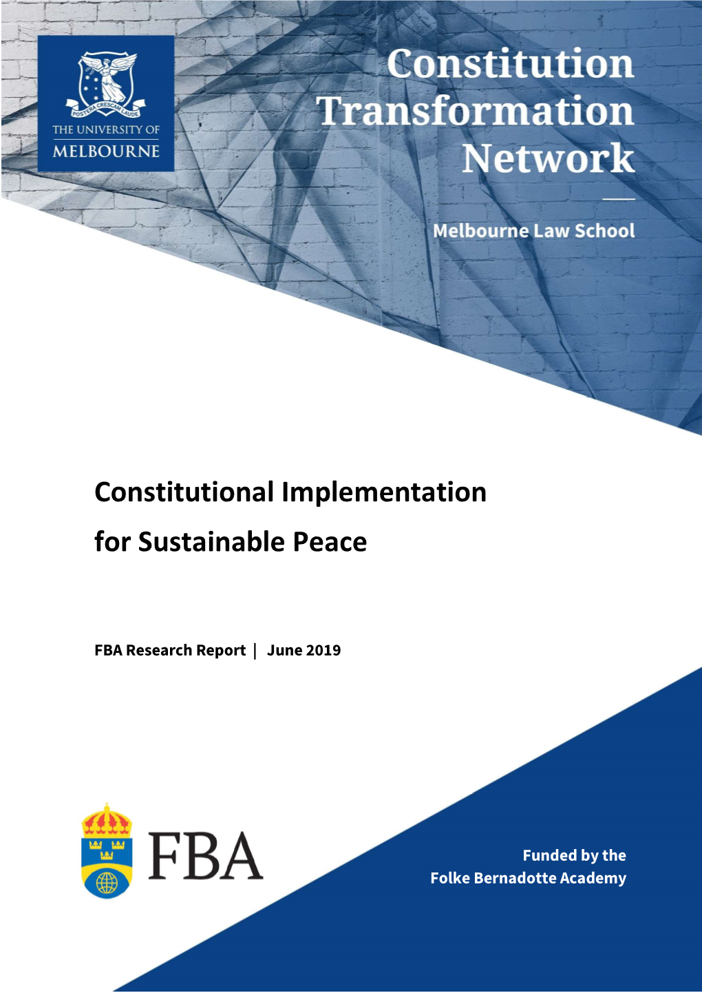 Constitutional Implementation for Sustainable Peace