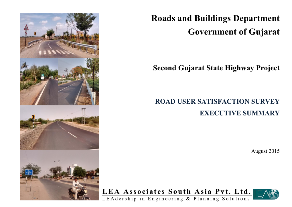 Roads and Buildings Department Government of Gujarat
