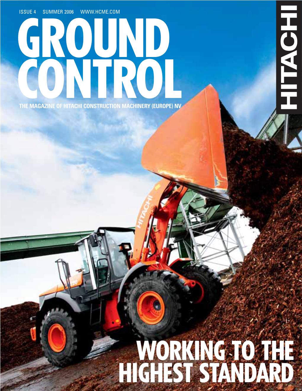 Ground Control the Magazine of Hitachi Construction Machinery (Europe) Nv