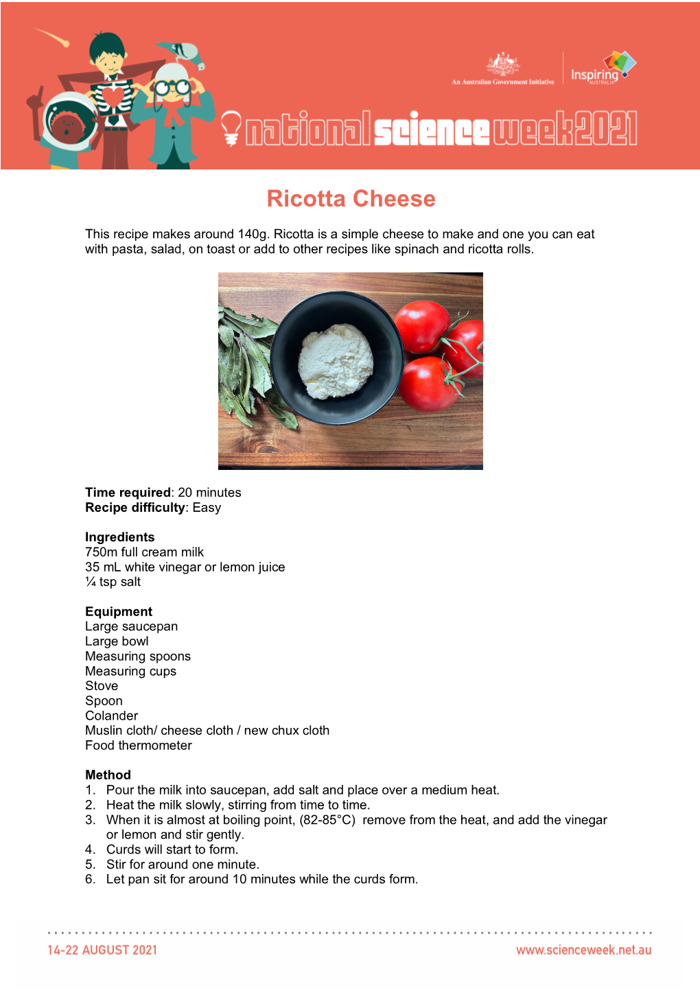 Ricotta Cheese