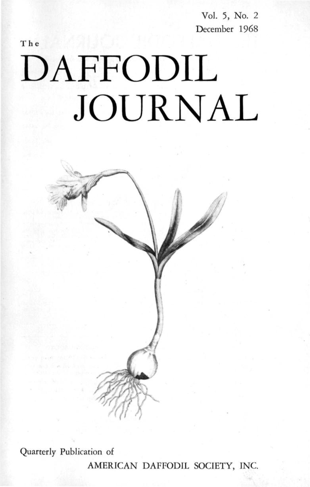 1968 December, American Daffodil Society Journal