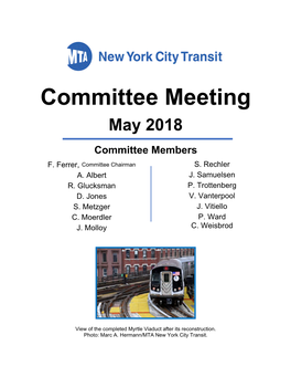 Committee Meeting May 2018