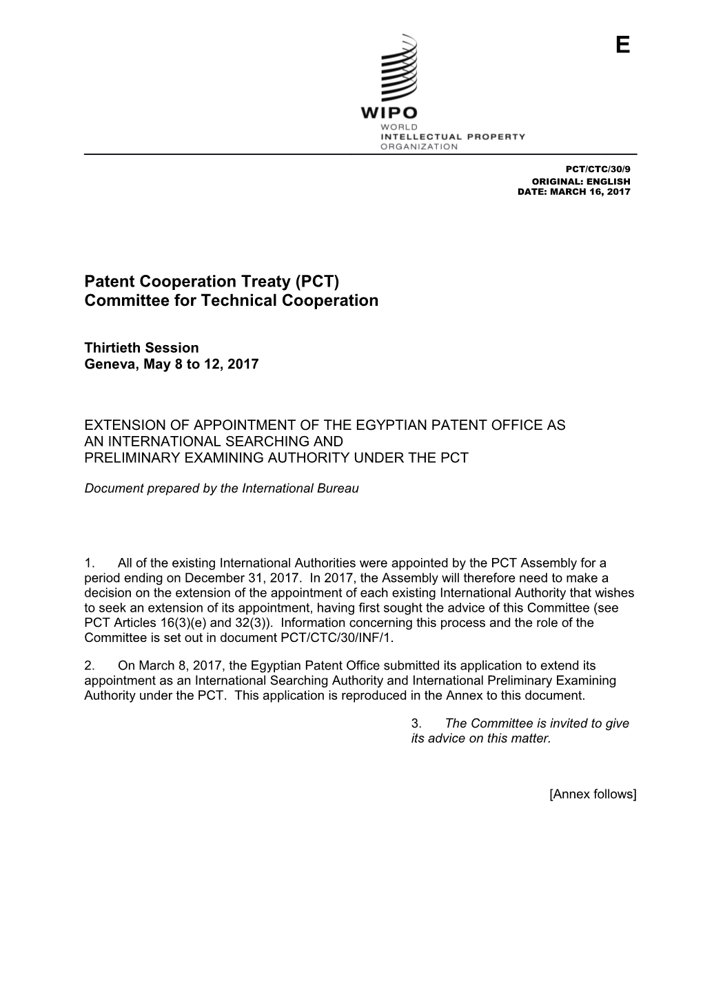 Patent Cooperation Treaty (PCT) s5