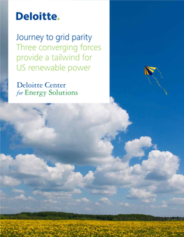 Download the Report Journey to Grid Parity