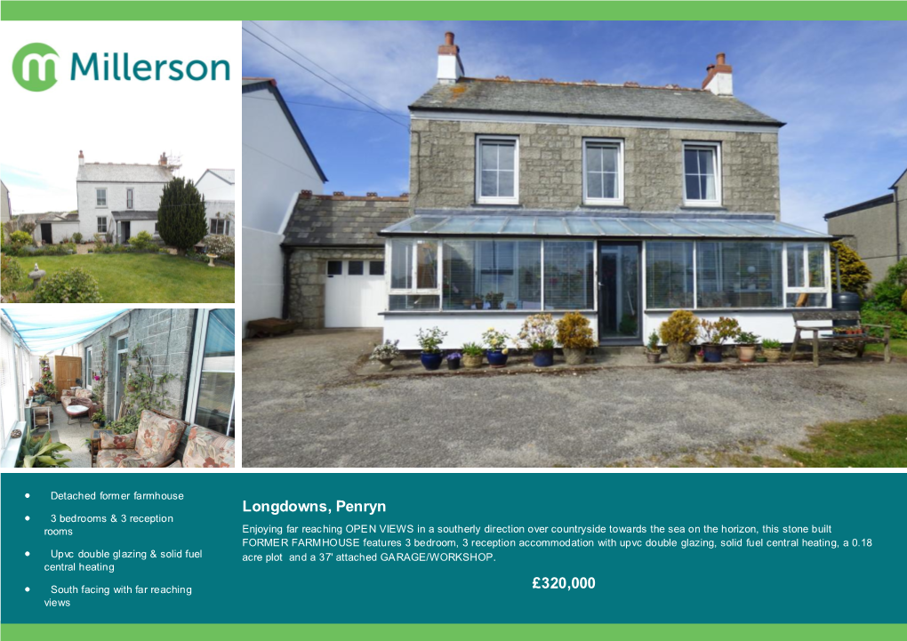 Longdowns, Penryn £320,000