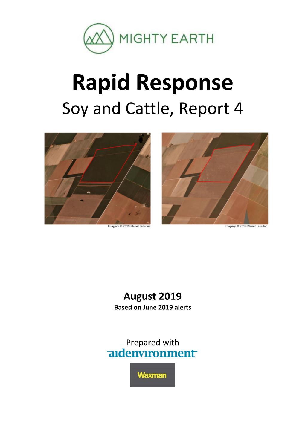 Rapid Response Soy and Cattle, Report 4