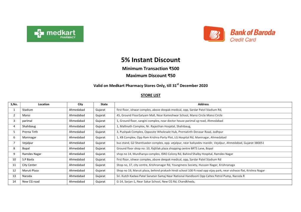 5% Instant Discount Minimum Transaction ₹500 Maximum Discount ₹50