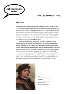 Andrea Del Sarto (1486-1530)