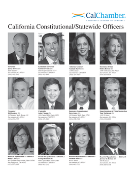 Pictorial Roster of Officers/Legislature