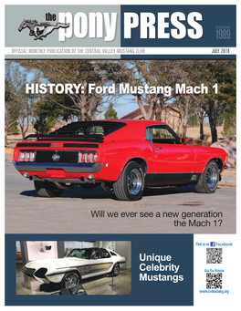 HISTORY: Ford Mustang Mach 1