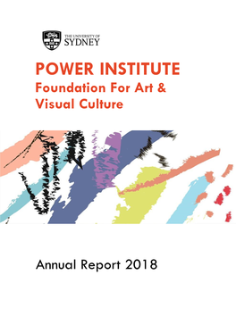 Power Institute Annual Report 2018